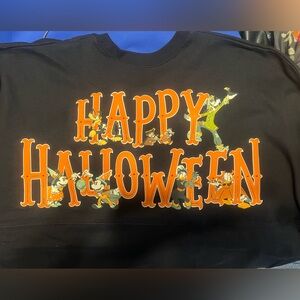 NWOT Disney Black and Orange Halloween Spirit Jersey